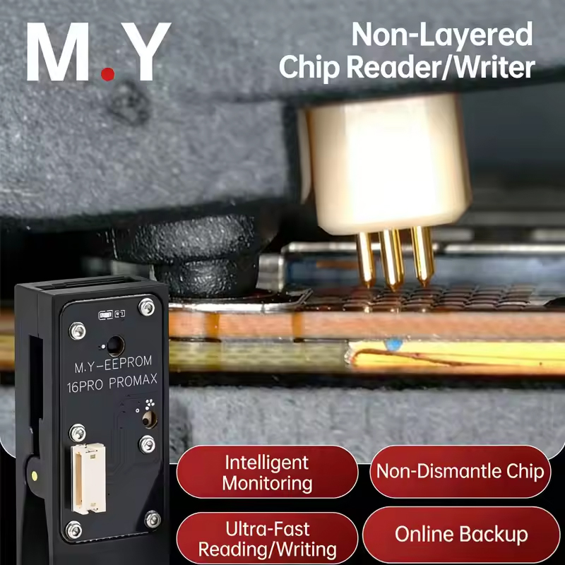 YCS Mr. Yang EEPROM 4001 Non-layered Charging Chip Read Write Programmer for iPhone 15&16 Pro Max Series - Image 4