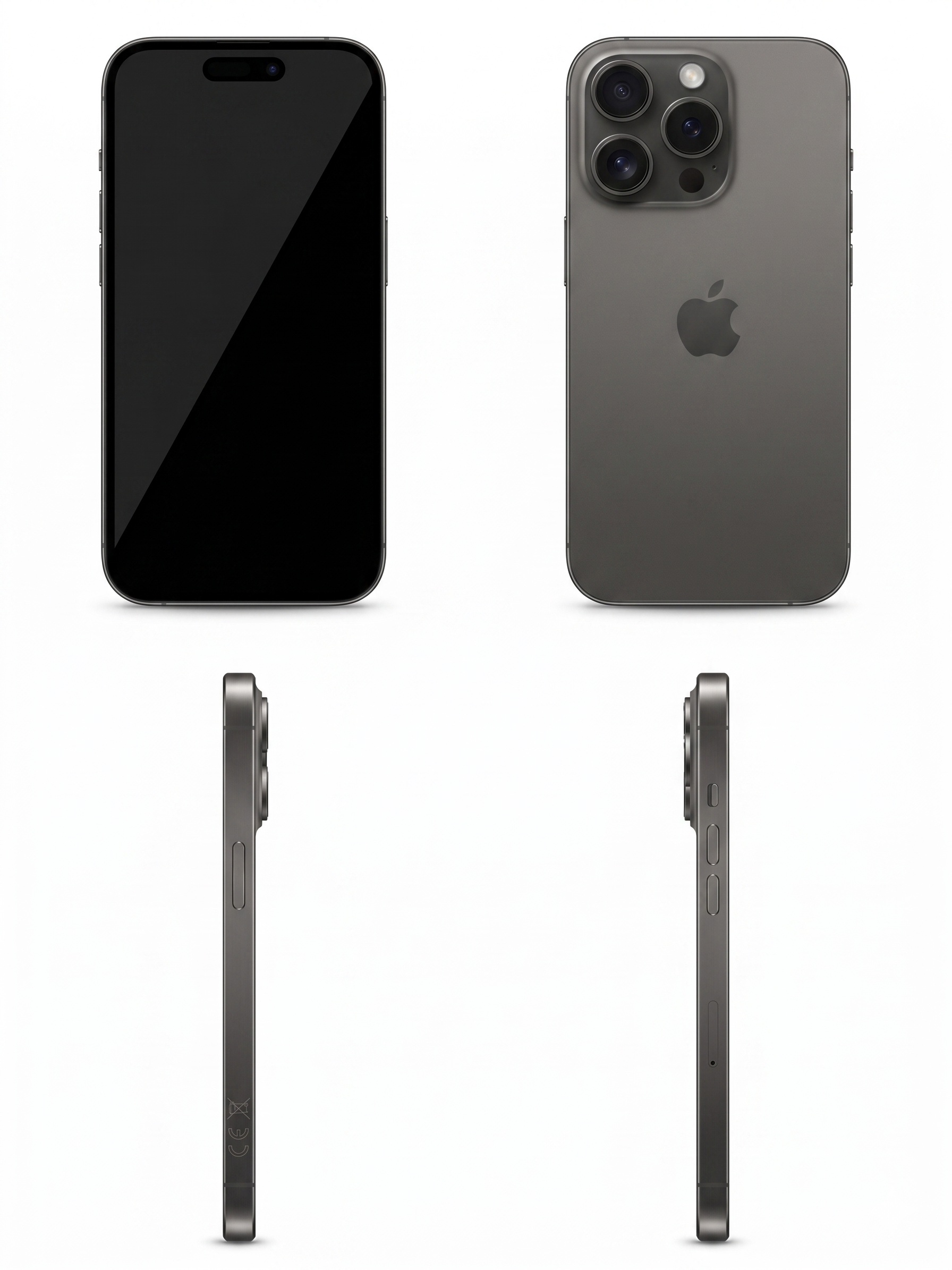 IPhone 15Pro 128GB Black Color (Used Condition) All Network Guarantee (No Box) - Image 2