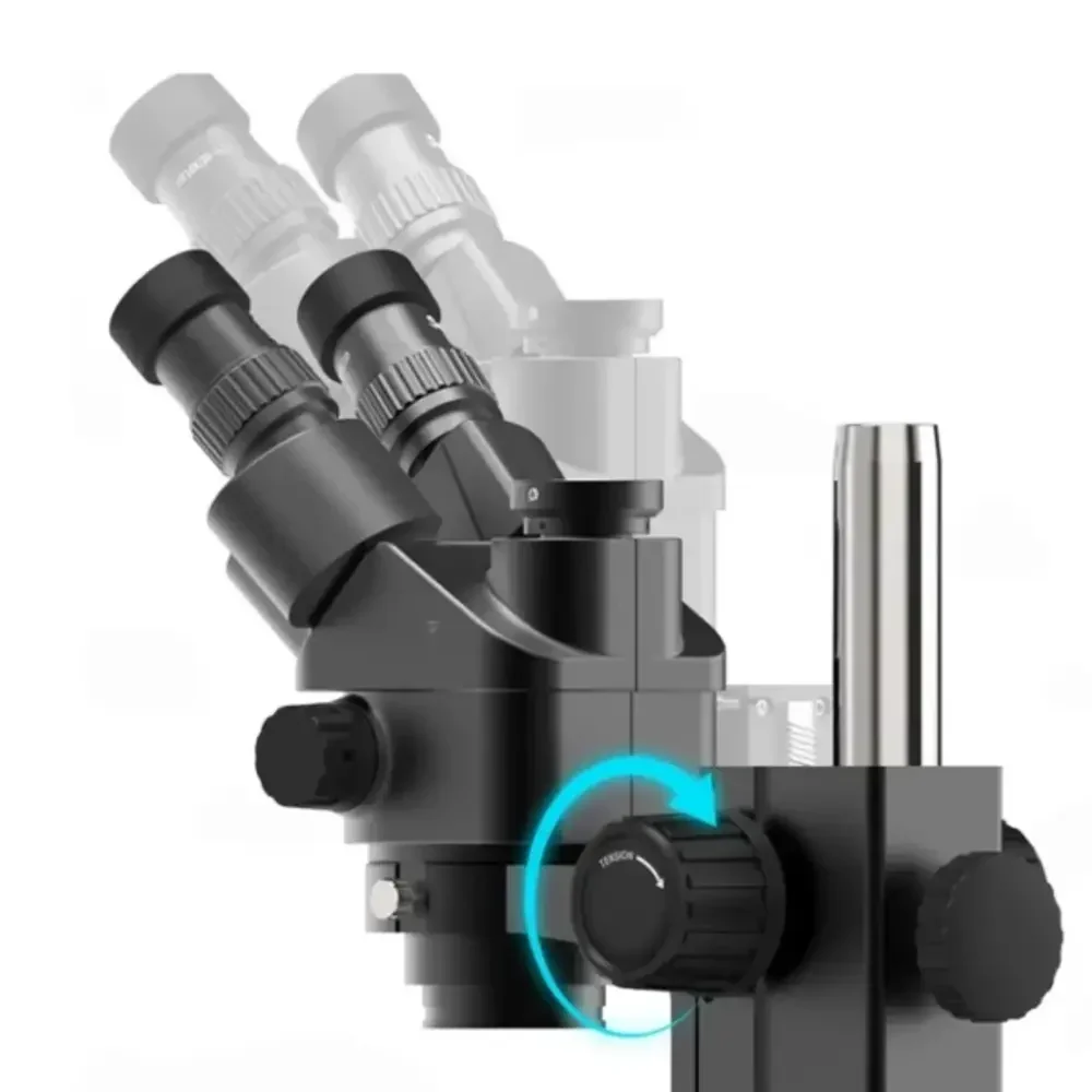 SOPTOP 6# Adjustable Trinocular Microscope (7X to 45X) - Image 4