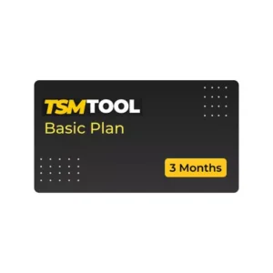 TSM Tool Basic Plan (3 Months)