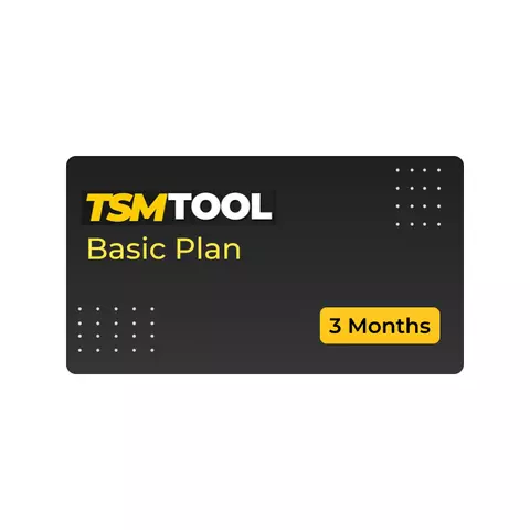 TSM Tool Basic Plan (3 Months)