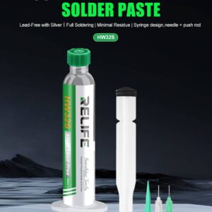 RELIFE HW32S Lead-Free Silver Solder Paste