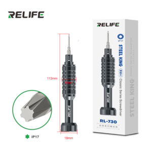 RELIFE RL-730 STEEL CANNON KING HIGH-PRECISION MAGNETIC SCREWDRIVER – PROFESSIONAL S2 STEEL TOOL FOR IPHONE 17 / 16 / 15 SERIES REPAIR