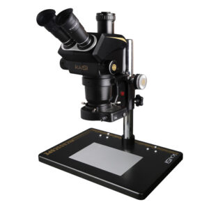 KAISI S6 6.8-68X SYNCHRONOUS ZOOM TRINOCULAR STEREO MICROSCOPE WITH BIG BASE